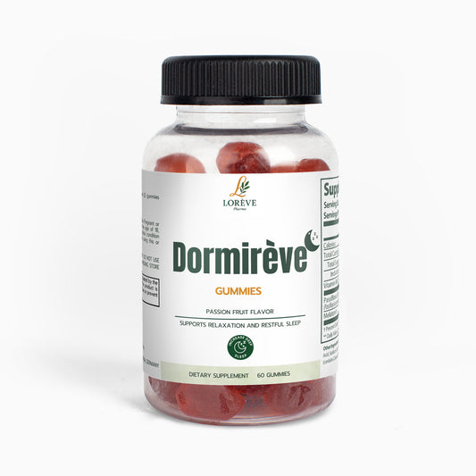 Dormirève | Passion Fruit Sleep Gummies – 60 pcs