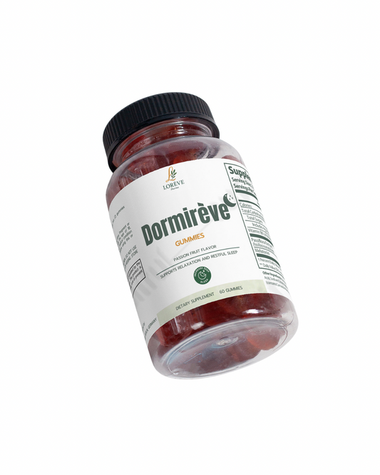 Dormirève | Passion Fruit Sleep Gummies – 60 pcs